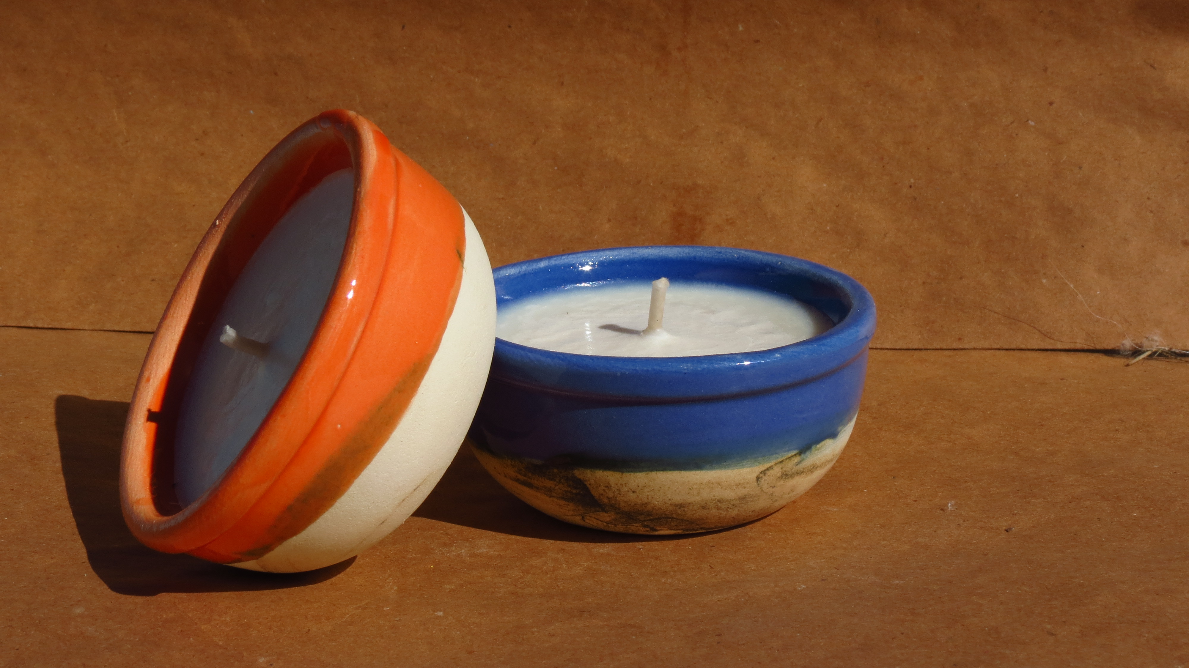 velas aromaticas de naranja